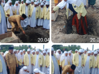 Ketum DPP. PPITT iniNI Dempo Xler Melakukan Peletakan Batu Pertama Pembangunan Gedung Suluk ( Pelatihan Rohani) 