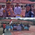 GMKI Telukdalam Gelar Aksi Tutup Mulut di Polres Nias Selatan, Soroti Ketidakjelasan Penanganan Dumas
