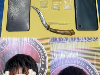 Satresnarkoba Polres Bungo Mengamankan Dua Pelajar Dan Sita Sabu Seberat 5,17 Gram