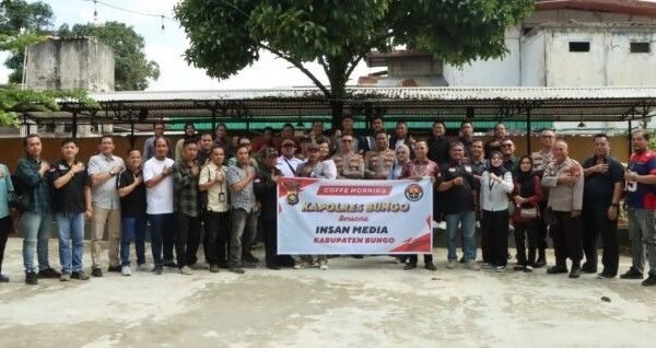 Polres Bungo Perkuat Sinergi Dengan Insan Pers Lewat Coffee Morning