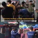Satops Patnal Lapas Bangkinang Laksanakan Razia Malam Kamar Hunian Warga Binaan