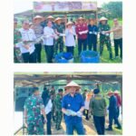 Perkuat Sinergi Bersama Forkopimda Kampar, Kasi Binadik Lapas Bangkinang Hadiri Panen Raya Ikan Patin Yonif 132/BS