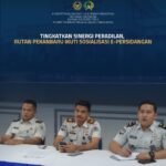 Tingkatkan Sinergi Peradilan, Rutan Pekanbaru Ikuti Sosialisasi E-Persidangan