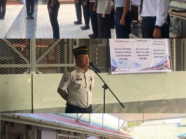 Awali Pekan Dengan Apel Pagi, Lapas Teluk Kuantan Perkuat Disiplin Dan Integritas Pegawai