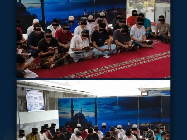Lapas Kelas IIB Teluk Kuantan Gelar Pembinaan Pengajian Untuk Perkuat Kepribadian WBP