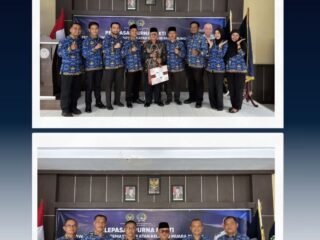 Pelepasan Purna Bakti Pegawai Lembaga Pemasyarakatan Kelas IIB Muaro Bungo Atas Nama Amiruddin, S.H.