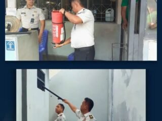 Lapas Kelas IIB Teluk Kuantan Pastikan Keandalan Sarana Pengamanan