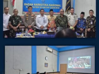 Lapas Kelas IIB Teluk Kuantan Bersama BNN, Komitmen Bersama Perangi Narkotika