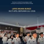 Lapas Kelas IIB Muaro Bungo Gelar Kegiatan Apel Bersama Bulan Juli 2026