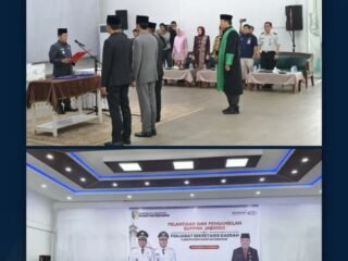 Kalapas Teluk Kuantan Menghadiri Pelantikan Sekretaris Daerah