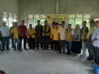 Konsolidasi Golkar Panti Berlangsung Solid, Erik Daulay Terpilih Aklamasi Pimpin PTK Kecamatan Panti