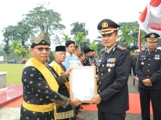 Hari Bhayangkara Ke-80, Kapolres Kuansing Apresiasi Tokoh Masyarakat, Organisasi, Dan Pelaku Usaha Pendukung Tugas Polri