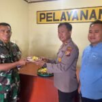 Pererat Soliditas TNI–Polri, Danramil 07 Kuantan Hilir Sambangi Tiga Polsek Di Hari Bhayangkara Ke-80
