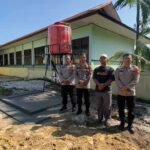 Polres Kampar Selesaikan 2 Sumur Bor 100% Di Tapung Hilir 700 Kk Desa Kota Baru Dapat Air Bersih, Rangkaian Hari Bhayangkara Ke-80