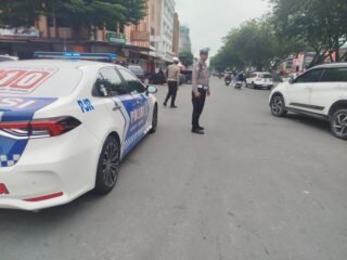 Weekend, Ciptakan Lalu Lintas Aman, Ditlantas Polda Riau Tingkatkan Patroli Hingga Malam Hari