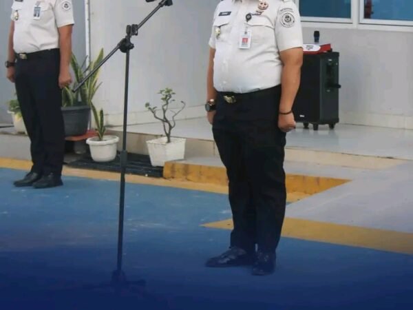 Awali Pekan Dengan Energi Positif, Lapas Narkotika Rumbai Laksanakan Apel Pagi Senin Rutin