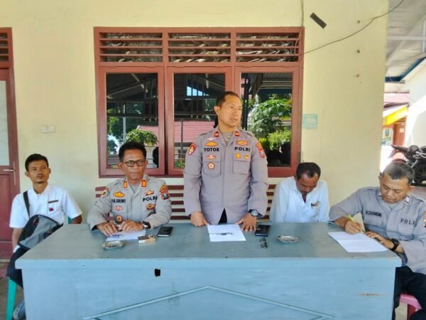 Redam Potensi Konflik, Polsek Sibabangun dan Polsek Batang Toru Fasilitasi Mediasi Antarwarga