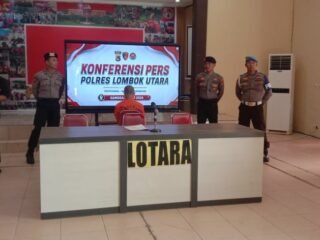 Nekat membobol ritel modern/Alfamart kini pelaku takluk di tangan satreskrim polres lombok Utara 