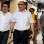 ADOLOF WENAS SEBAGAI KETUA SINODE GMIM KEMBALI PANGILAN DAN MENJALANI PEMERIKSAAN DI KANTOR POLDA SULUT 