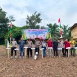 Guna Mendukung Swasembada Pangan APBD Tahun 2026, Polsek Cerenti Melakukan Penanaman Jagung Pipil Di Desa Pesikaian