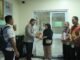 Kapolres Kampar Besuk Personel Zainal Arifin Yang Dirawat Di Icu RSUD Bangkinang