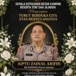 Polres Kampar Berduka, Aiptu Zainal Arifin Tutup Usia