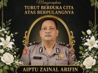 Polres Kampar Berduka, Aiptu Zainal Arifin Tutup Usia