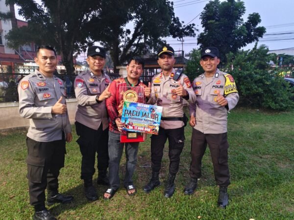 Polres Kuansing Pastikan Hari Terakhir Festival Pacu Jalur Rayon III Benai Berlangsung Aman