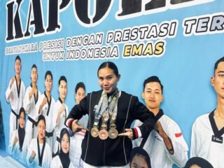 Personel Polres Kampar Raih 3 Medali Di Kejuaraan Nasional Kapolri Cup 7 tahun 2026