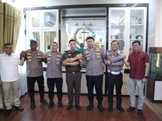Polres Kuansing Dan Kejari Kuansing Perkuat Sinergitas, Teguhkan Komitmen Penegakan Hukum Dan Pelayanan Terbaik Kepada Masyarakat