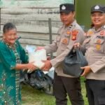 Polsek Singingi Laksanakan Minggu Kasih, Salurkan Bantuan Sembako Dan Tampung Aspirasi Warga