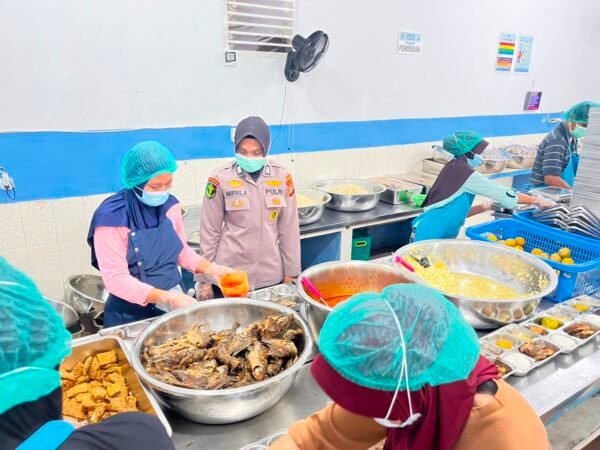 Pemeriksaan Dapur SPPG Polres Kuansing, Pastikan Makanan Aman Dan Layak Dikonsumsi