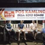 Polsek Jajaran Polres Kuansing Rutin Lakukan Pengecekan Pos Kamling, Perkuat Keamanan Dan Sinergi Dengan Masyarakat