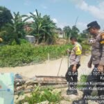 Tindak Lanjut Laporan 110, Polres Kuansing Musnahkan Satu Rakit PETI Di Desa Pulau Aro