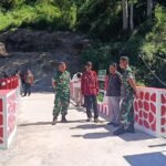 Dandim 0818/Malang-Batu Resmikan Jembatan Garuda Merah Putih, Perkuat Akses Antarwilayah di Ngantang