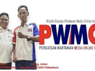 Ketua PWMOI Pekanbaru Aprianto Mengukutuk Tindakan Brutal terhadap Jurnalis Di Siak, Desak Kepolisian Tangkap Pelakunya 