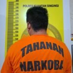 Polsek Singingi Bongkar Peredaran Sabu Di Desa Logas, Seorang Pengedar Ditangkap Dengan Barang Bukti 3,49 Gram