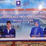 Muscab Se DPC PAN Kabupaten Wajo dan DPC PAN Kabupaten Soppeng 