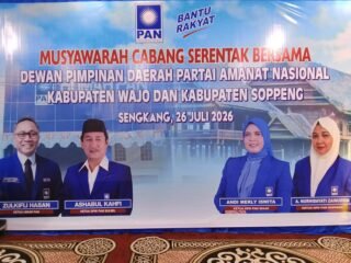 Muscab Se DPC PAN Kabupaten Wajo dan DPC PAN Kabupaten Soppeng 
