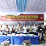 Polda Riau Musnahkan Narkoba Rp 69,7 Miliar, Gagalkan Jaringan Internasional Dan Selamatkan Hampir Sejuta Jiwa