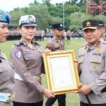 Delapan Personel Ditlantas Polda Riau Terima Penghargaan Kapolda, Briptu Jessica Ukir Prestasi Nasional Di Kejuaraan Karate Piala Kapolri 2026