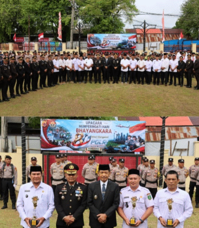 Upacara Peringatan Hari Bhayangkara KE-80 Polres Sabang Berlangsung Khidmat, Tekankan Polri Untuk Masyarakat