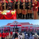 Kapolres dan Dandim 0423 Bengkulu Utara Hadiri Upacara HUT ke-67 serta Sampaikan Ucapan Selamat