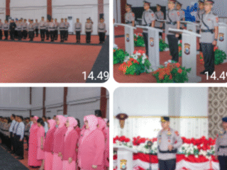 Kapolda Maluku Utara Pimpin Pelantikan dan Sertijab Sejumlah Pejabat Utama serta Kapolres Kepulauan Sula