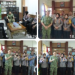 Silaturahmi Kapolres Ternate ke Kodim 1501, Tegaskan Soliditas TNI–Polri sebagai Pilar Keamanan NKRI