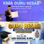 IKAPI Ucapkan Selamat atas Penerimaan KMA Guru Besar kepada Prof. Dr. KH. Andi Warisno, M.MPd
