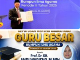 IKAPI Ucapkan Selamat atas Penerimaan KMA Guru Besar kepada Prof. Dr. KH. Andi Warisno, M.MPd