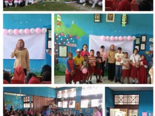 Wujudkan Pelayanan Pendidikan Humanis, IPK (Ikatan Perempuan Kawanua) Provinsi Papua Hadir Dalam Giat Peduli Anak Dan Edukasi Malaria Di SD Satu Atap Kasukwe Distrik Sarmi Selatan Kabupaten Sarmi.