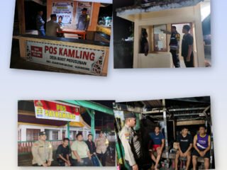 Polsek Jajaran Polres Kuansing Intensifkan Pengecekan Pos Kamling, Sinergi Dengan Masyarakat Jaga Kamtibmas Tetap Aman Dan Kondusif