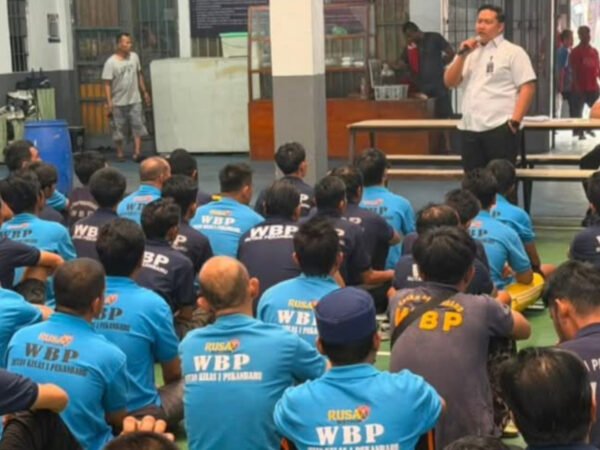 Rutan Kelas I Pekanbaru : Adper Menyapa Tingkatkan Pemahaman Warga Binaan tentang Remisi Dan Hak Integrasi